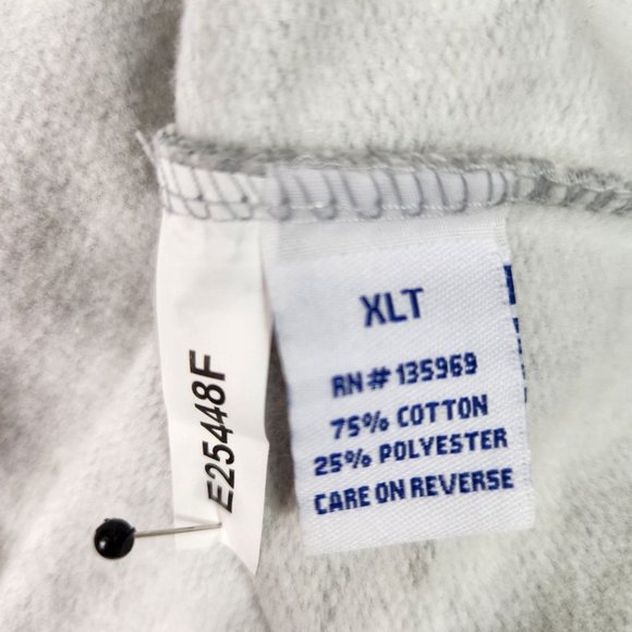 Champion Mens Pullover Graphic Hoodie Size XLT Big & Tall Gray Lightweight NWT - Picture 7 of 11